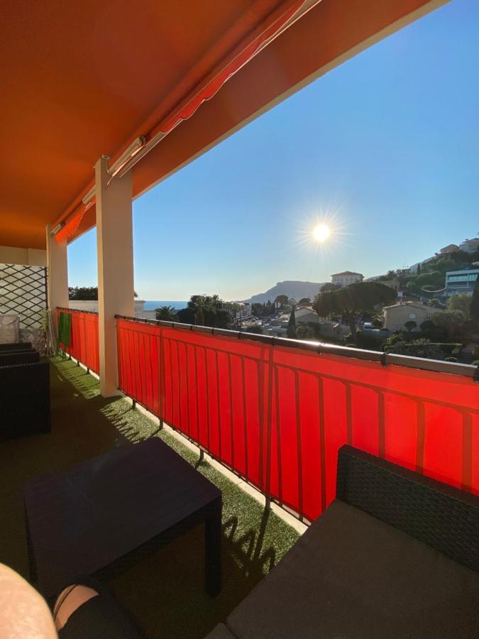 Charmant 2 Pieces Vue Sur Mer Et Monte-Carlo A Roquebrune Cap Martin Exterior foto